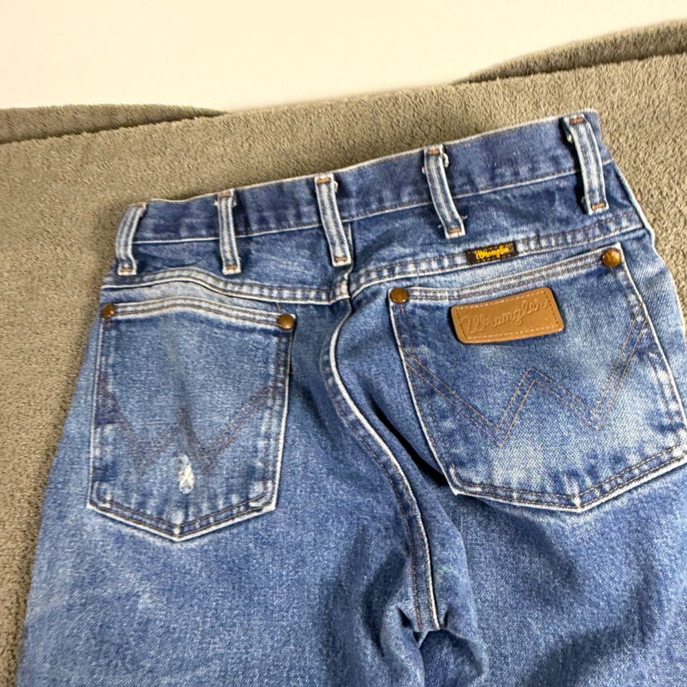 Wrangler Cowboy Cut Original Fit Jeans 13MWZPD Medium Wash Blue Denim 28x32